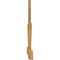 Ekena Millwork Kennewick Rough Sawn Timber Gable Bracket, Western Red Cedar, 108"W x 45"H x 2"D x 6"F, 10/12 Pitch GBW108X45X0206KEN00RWR - alternate 3
